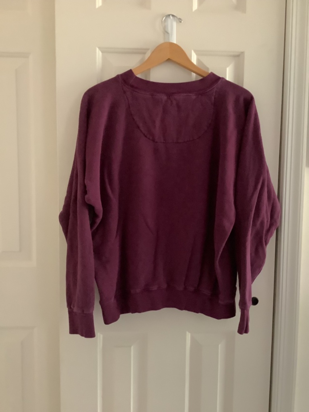 Aliya Wanek Sweatshirt in  Plum - Picture 2 of 5